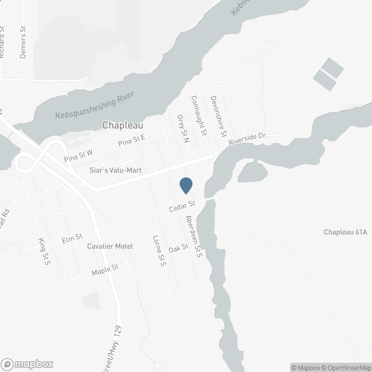 28 Aberdeen Street South, Chapleau, Ontario P0M 1K0